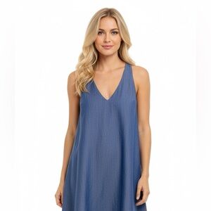 Kaari Blue Chambray dress size 2